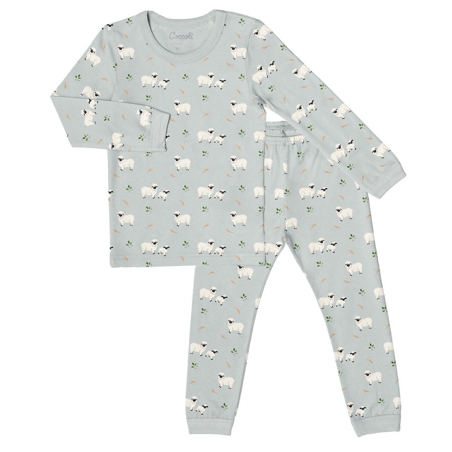 LS Modal Pyjama - Sheep on Mercury