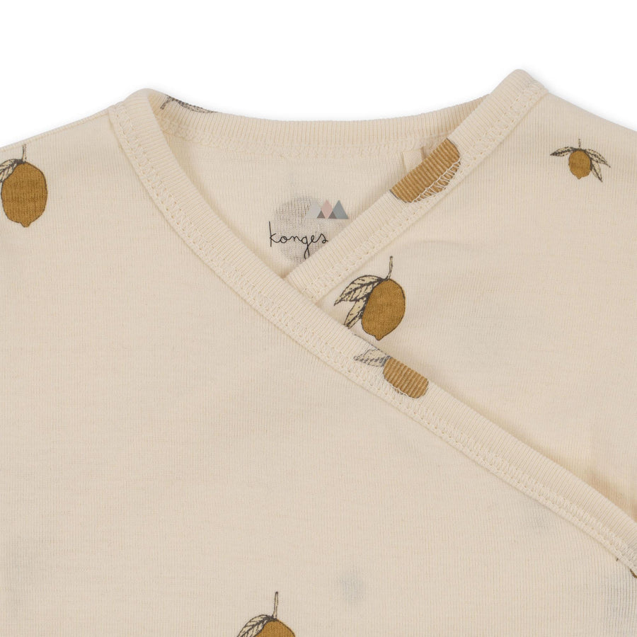 Long Sleeve Onesie Lemon