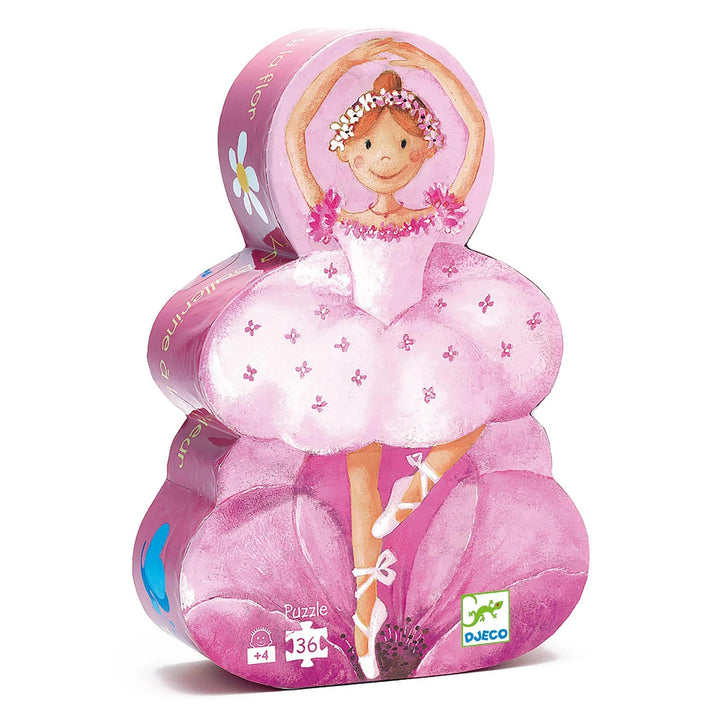 Silhouette Ballerina Puzzle