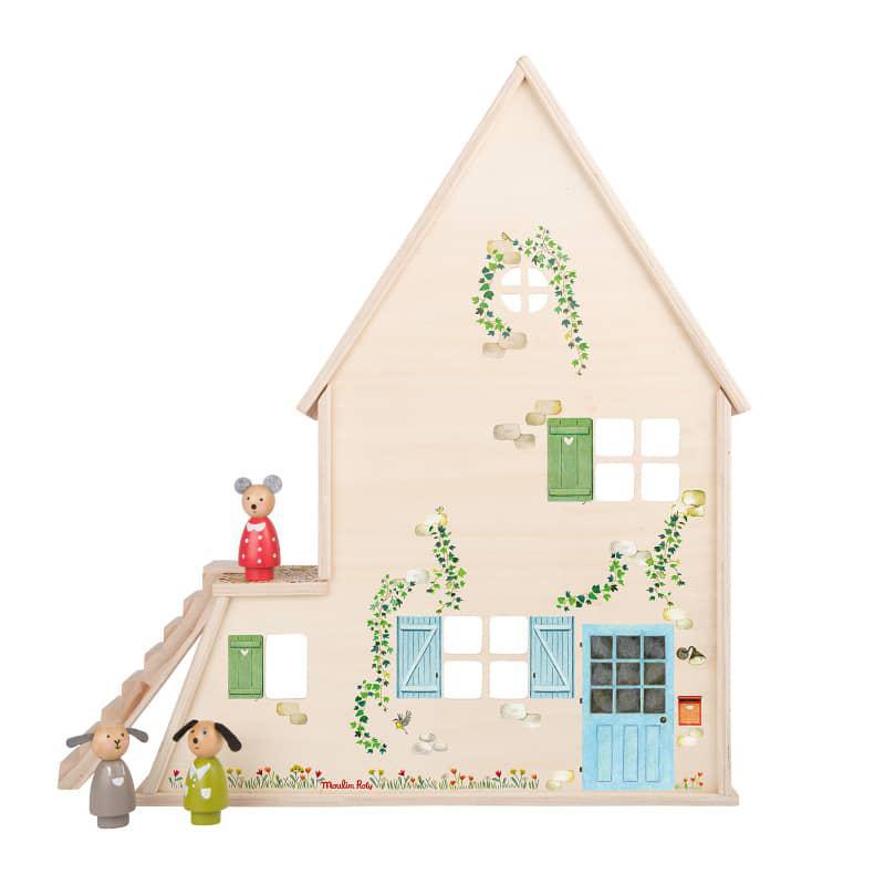 Wooden Playhouse - Big Family