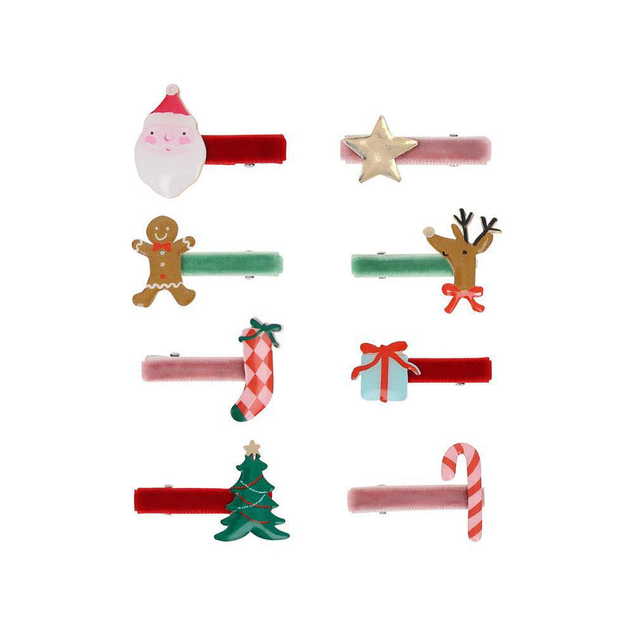 Jolly Christmas Hair Clips