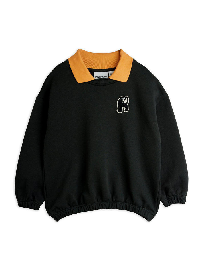 Panther Patch Collar Sweatshirt