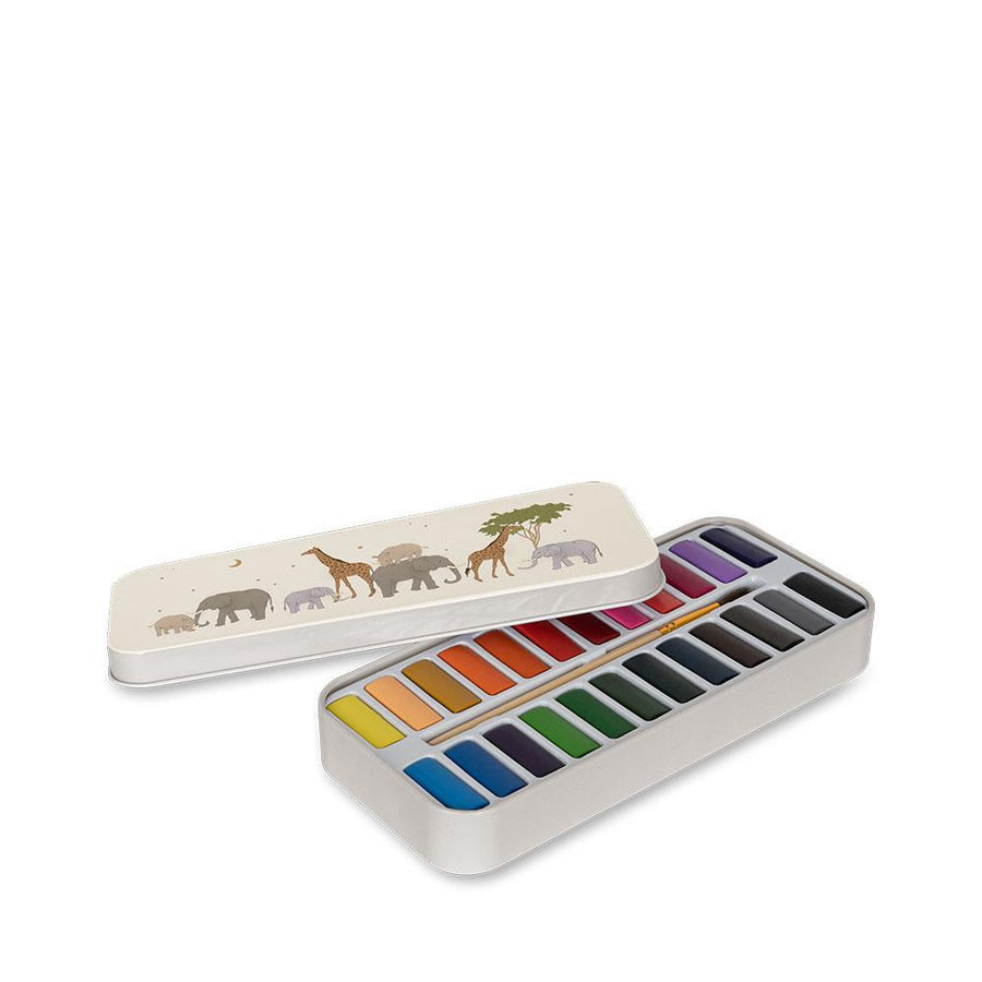 Water Color Tin Box