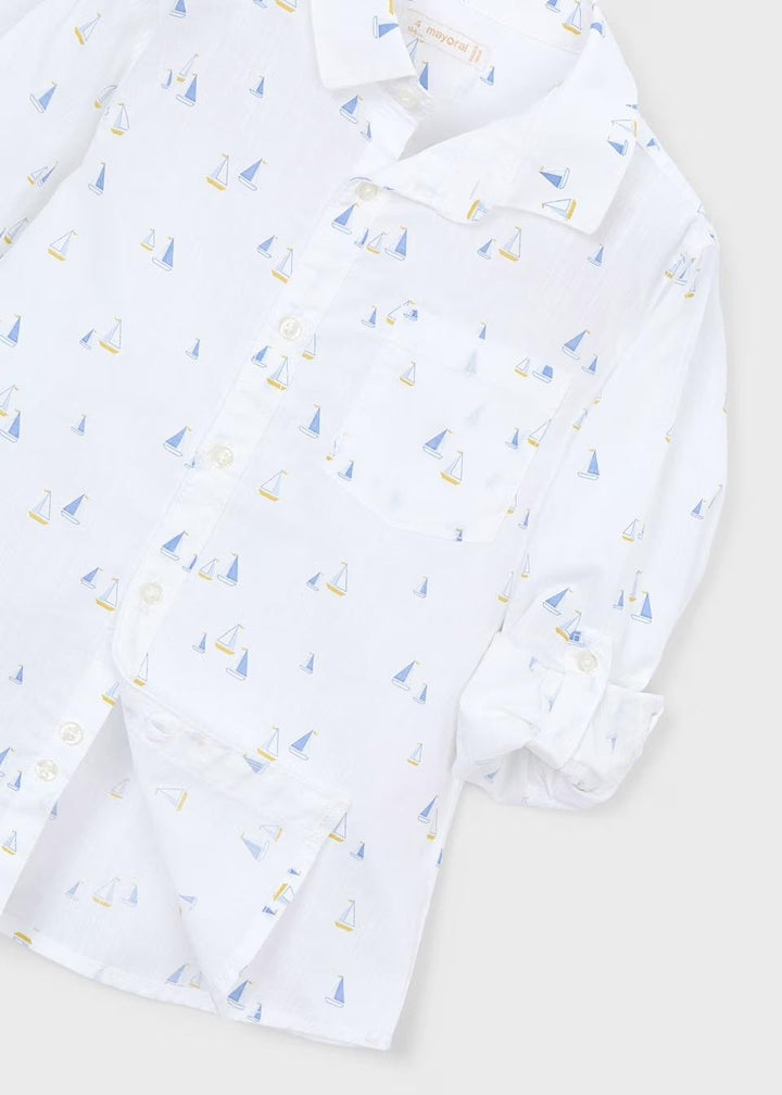 Linen Sailboat Shirt