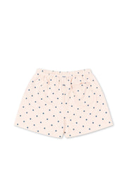 Spotty Sweat Shorts - Rosewater Dot
