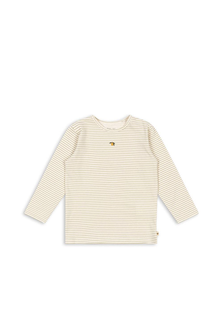 Basic Blouse Tea Stripe