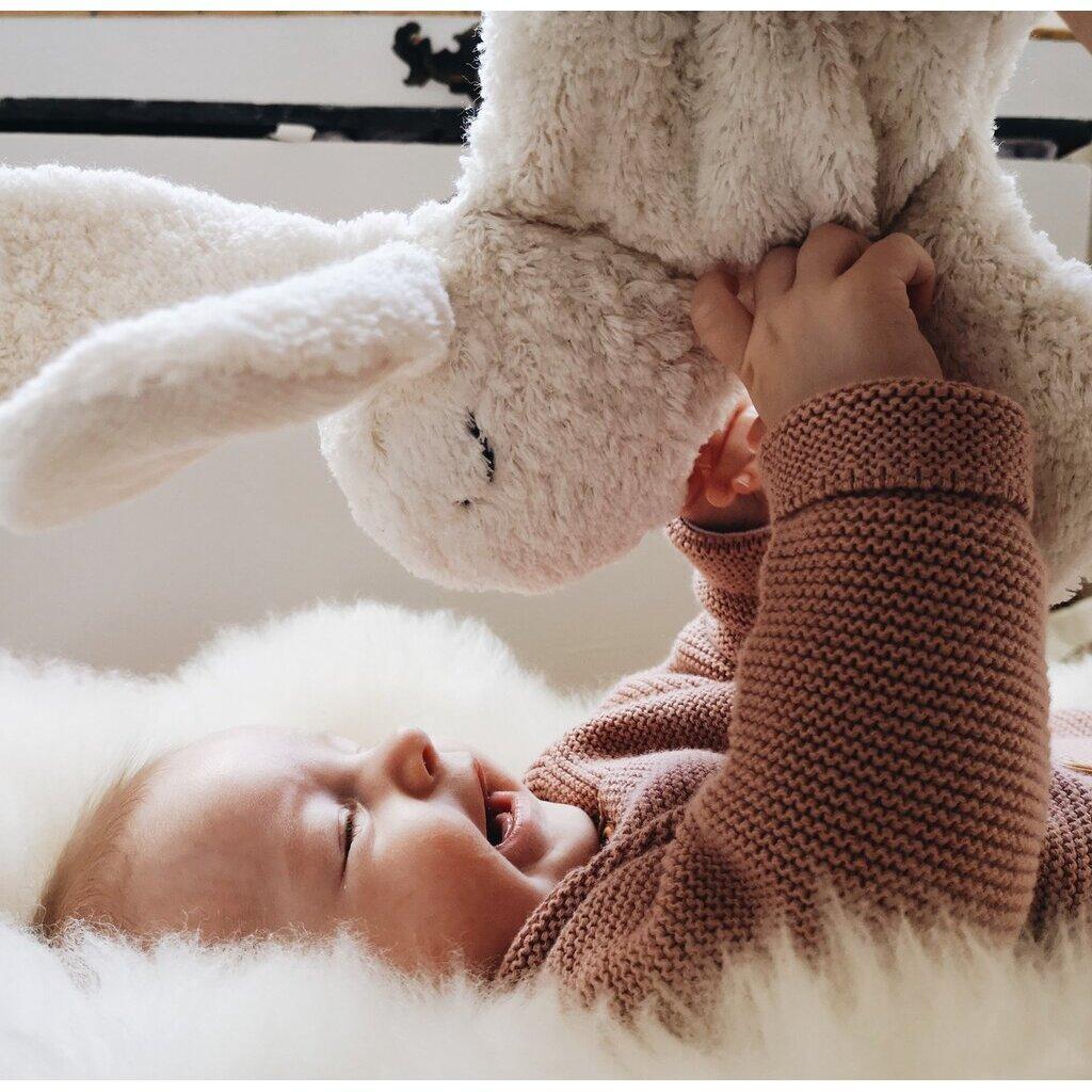 Cuddly White Rabbit - Small