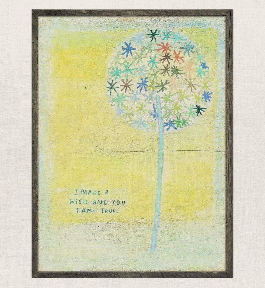 I Made A Wish Art Print - 2&
