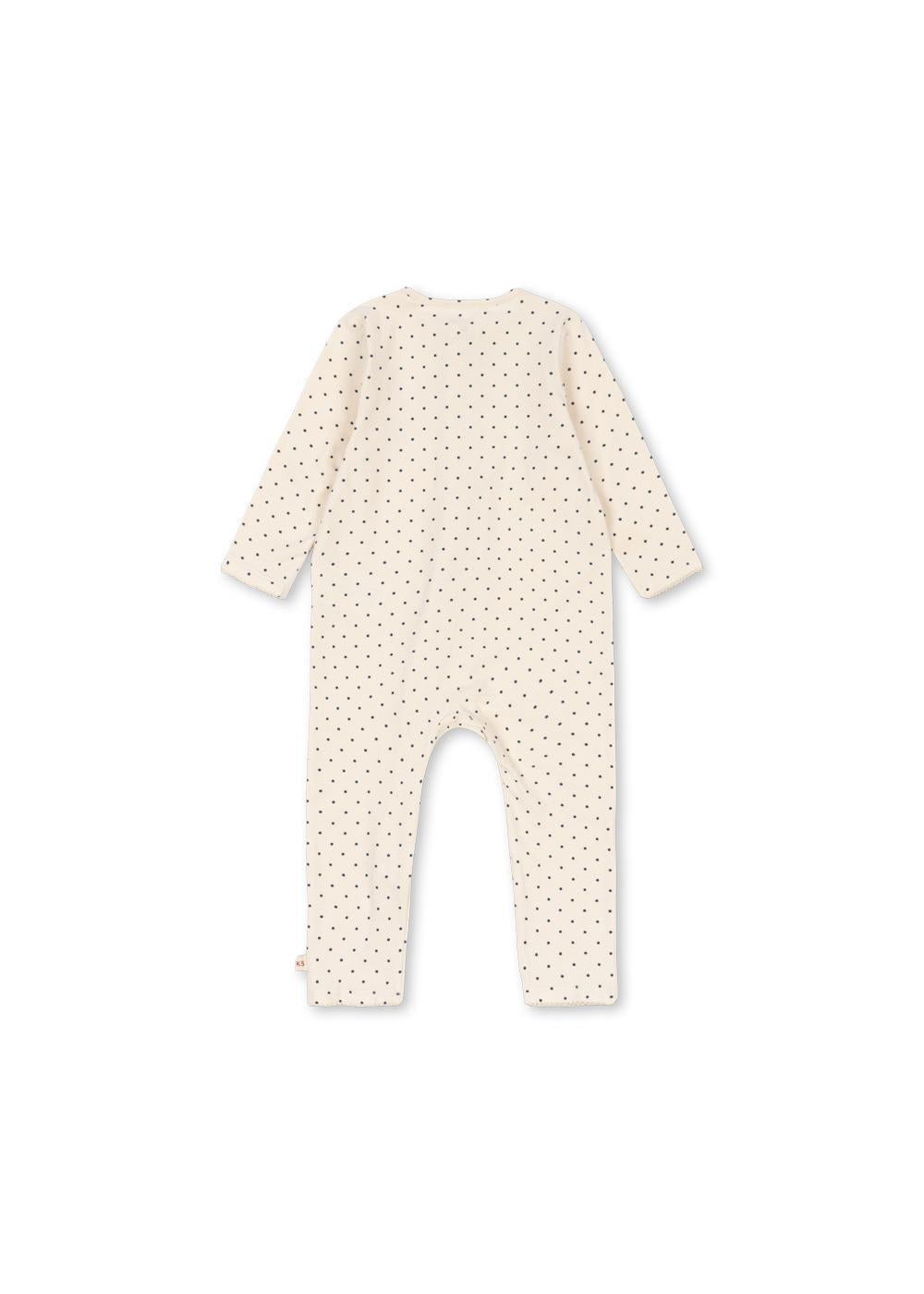 Zip Onesie - Blue Dot