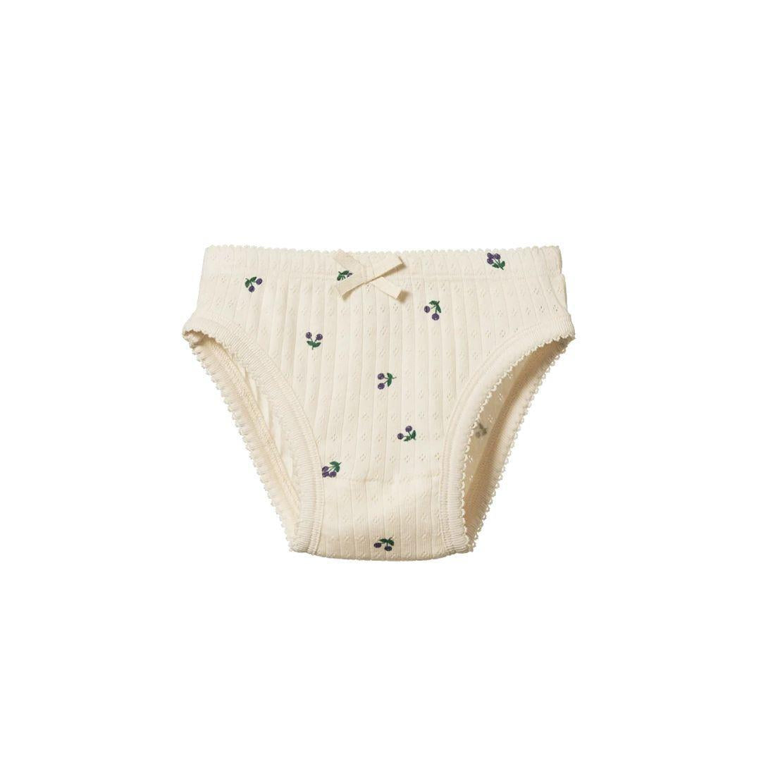 Pointelle Underwear - Winter Berry
