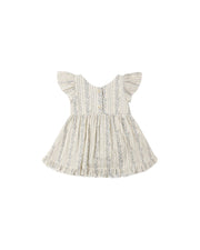 Lila Romper Blue Floral