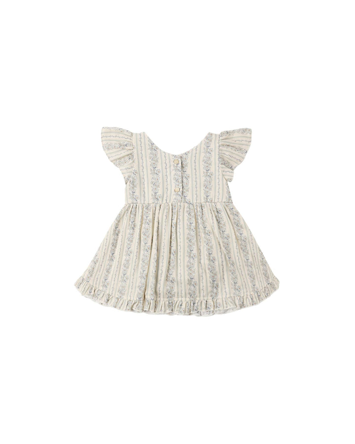 Lila Romper Blue Floral