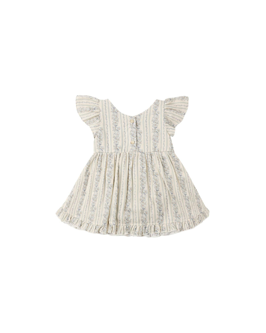 Lila Romper Blue Floral