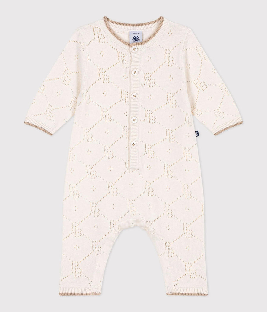 Baby LS Pointelle Romper