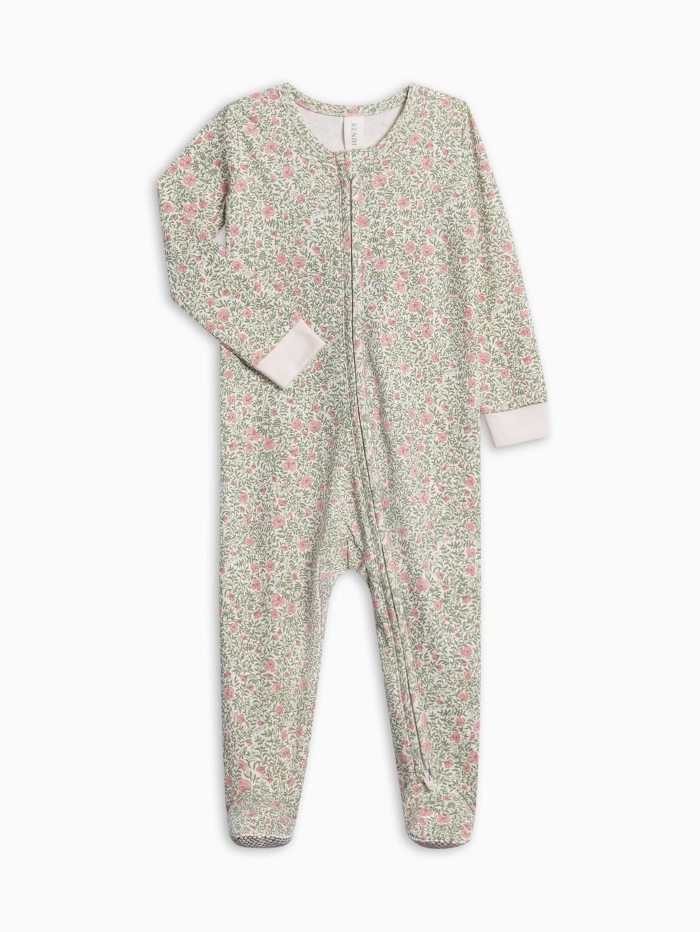 Peyton Zipper Sleeper - Janice Floral