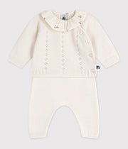 Baby Girl Ruffle Knit Set