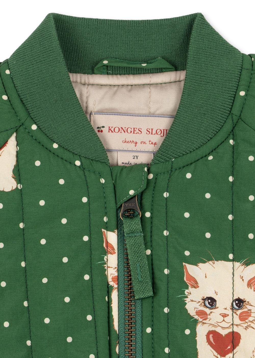 Juno Bomber Jacket Dot Miao Verde