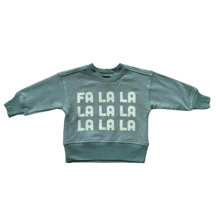 Boxy Sweatshirt - FA LA LA