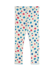 Flowers Pointelle Leggings