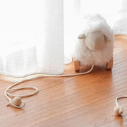 BELLA // pull-along sheep cream