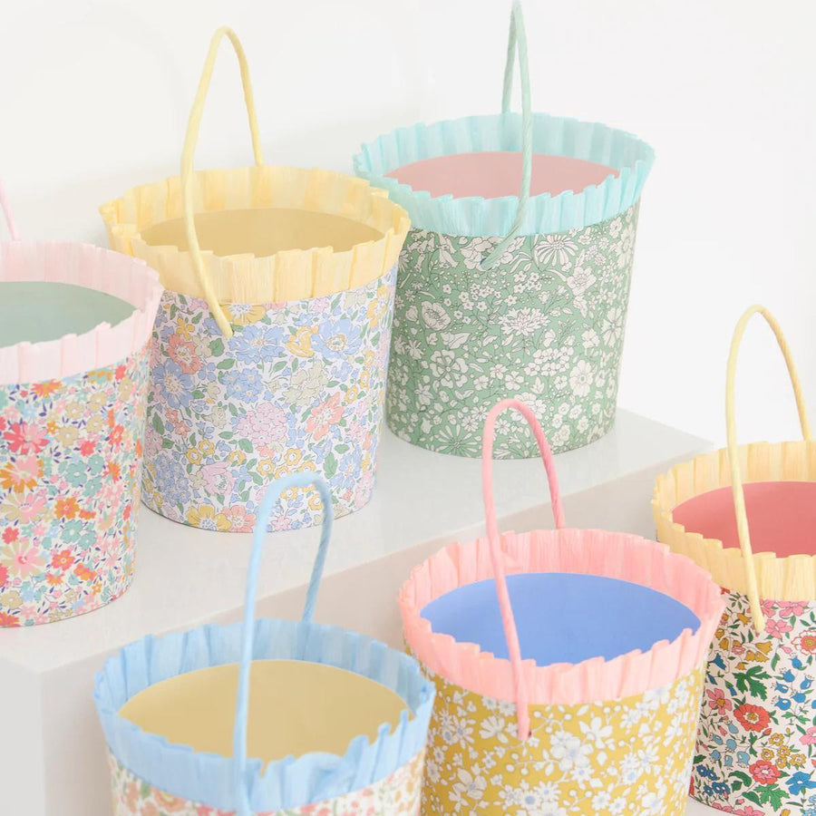 Meri Meri x Liberty Paper Baskets
