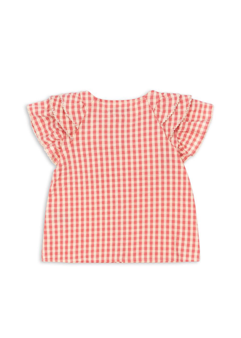 Kim Frill Shirt Flamingo