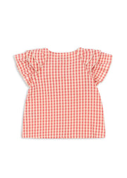 Kim Frill Shirt Flamingo