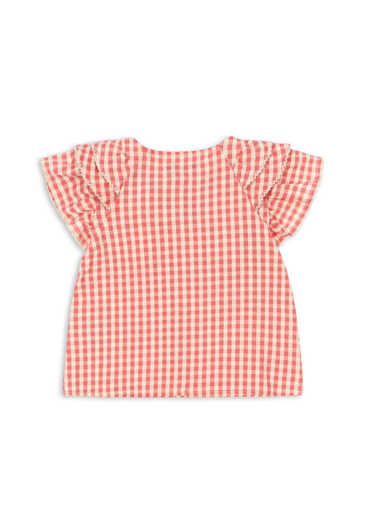 Kim Frill Shirt Flamingo