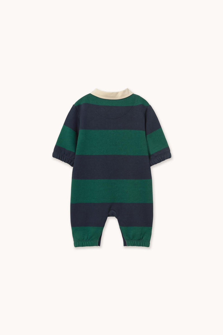 Navy Stripes Polo One-Piece