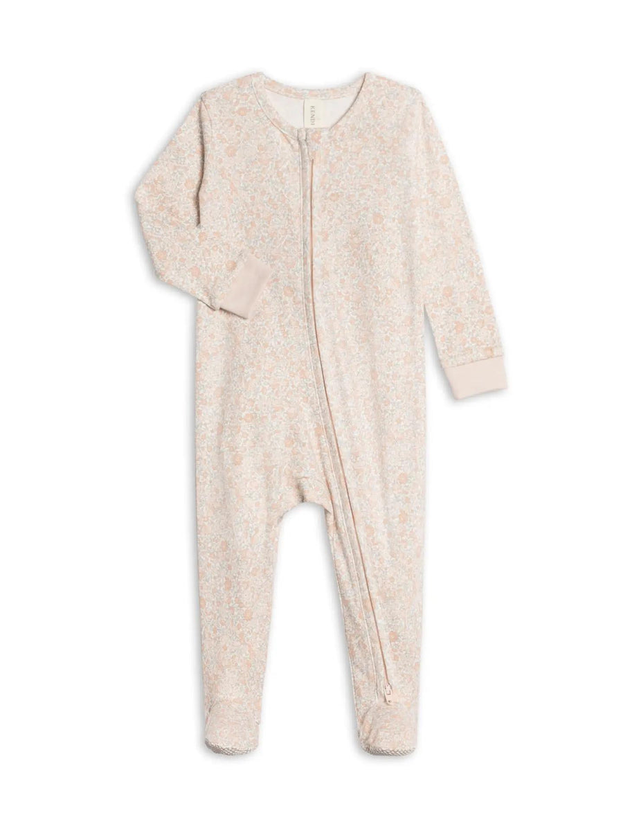 Peyton Zipper Sleeper - Belmont Floral