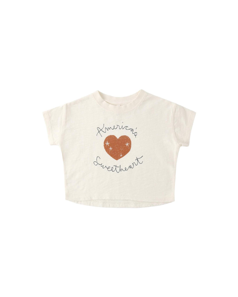 Boxy Tee - America's Sweetheart