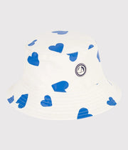 Girl Heart Printed Rain Hat