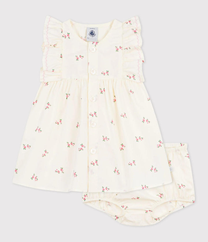 Baby Girl Sleeveless Floral Dress