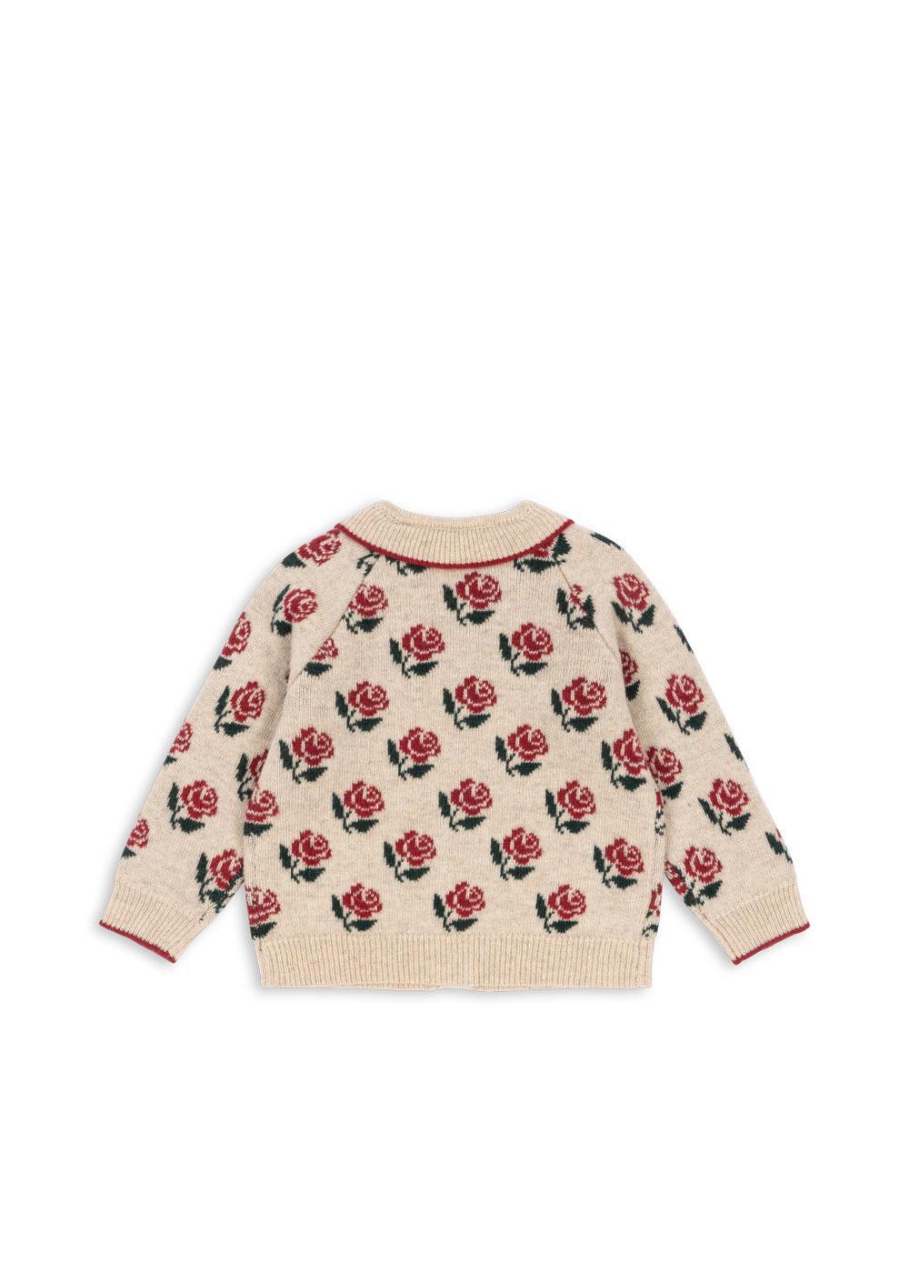 Belou Knit Cardigan - Rose