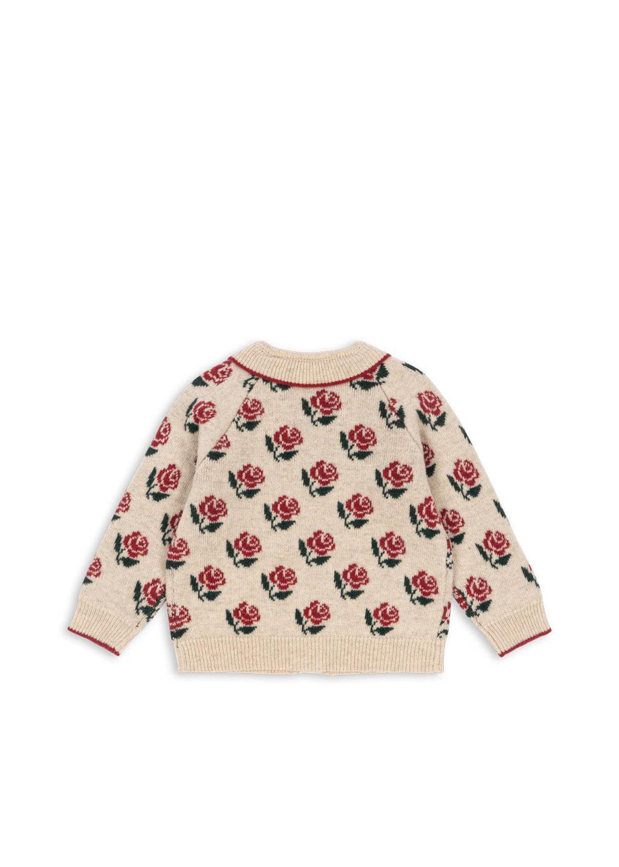 Belou Knit Cardigan - Rose