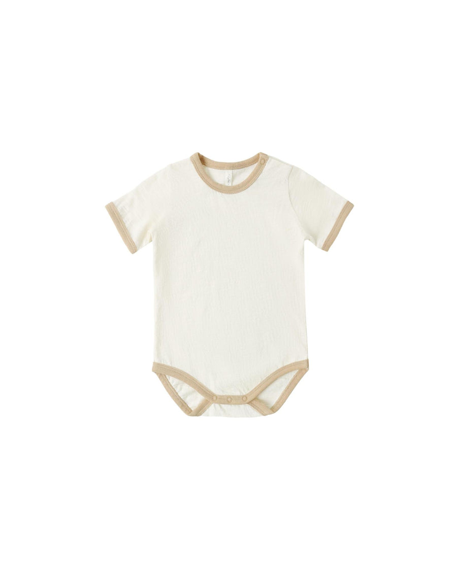 Ringer Bodysuit Butterscotch