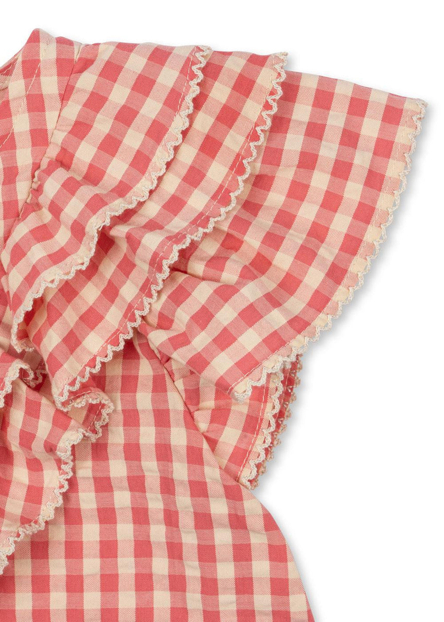 Kim Frill Shirt Flamingo