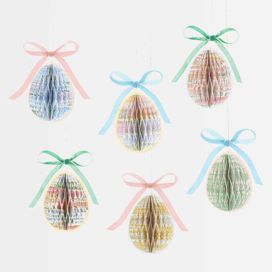 Meri Meri x Liberty Paper Honeycomb Eggs
