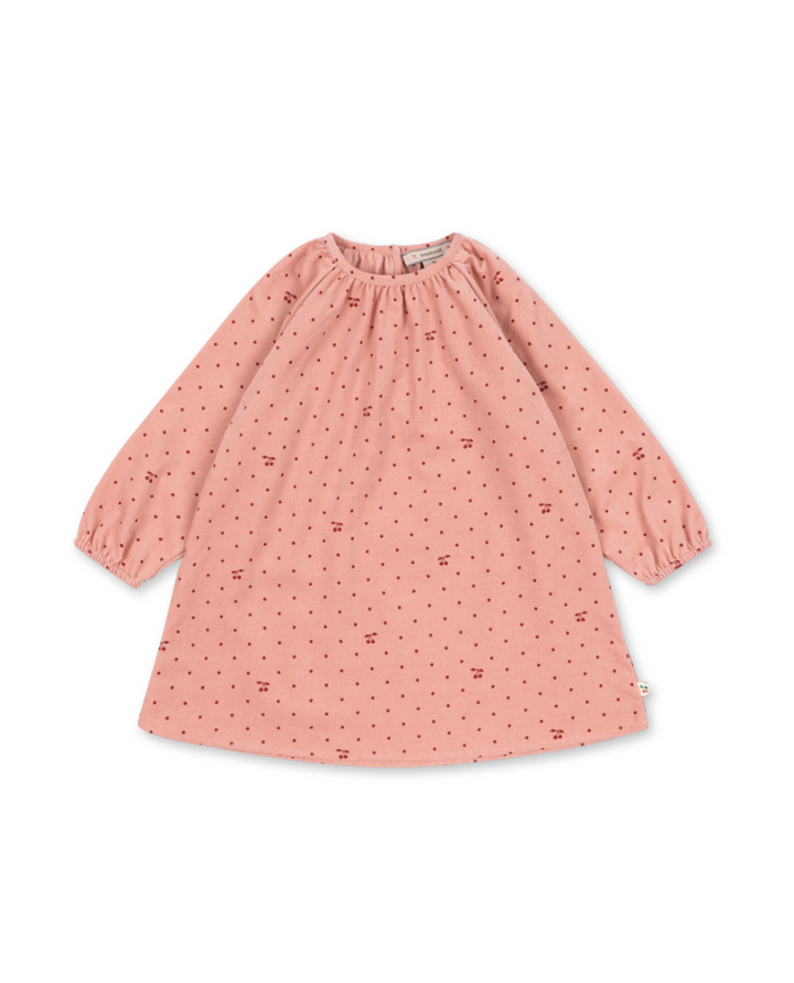 Marlo Dress - Cherry Dot Scarlet