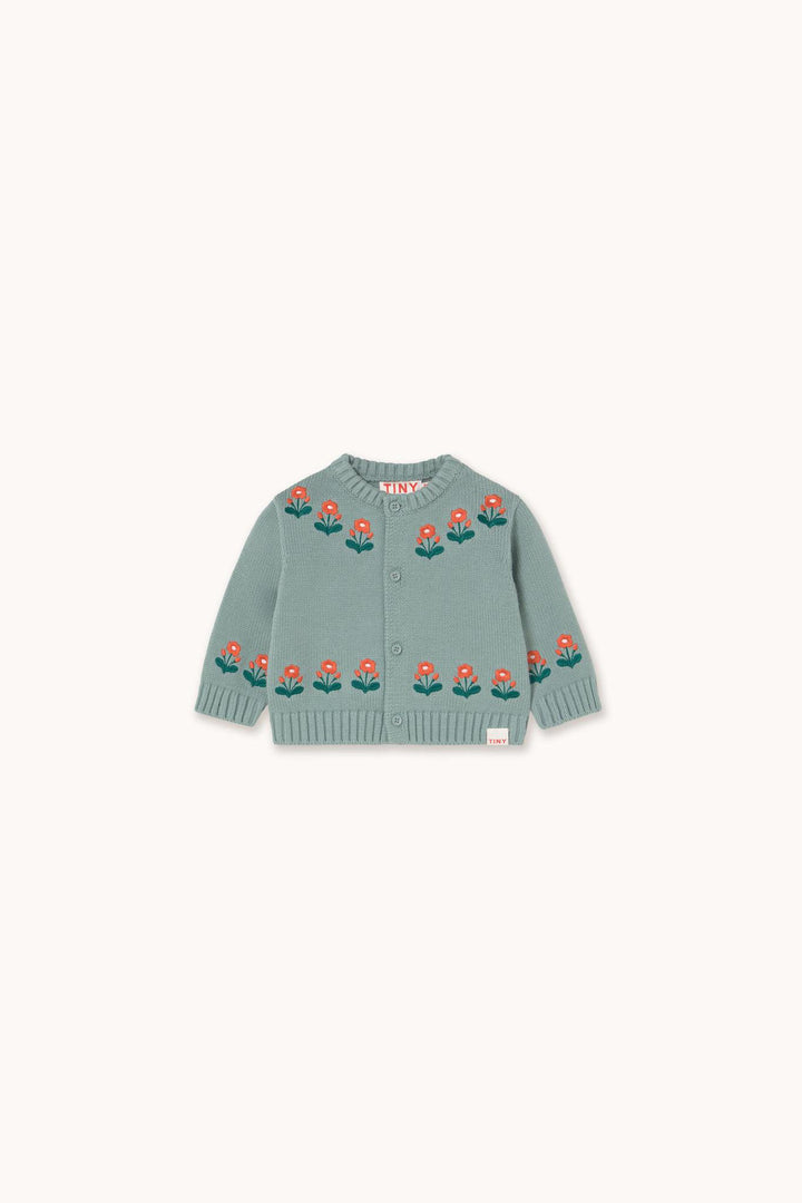 Flowers Baby Cardigan