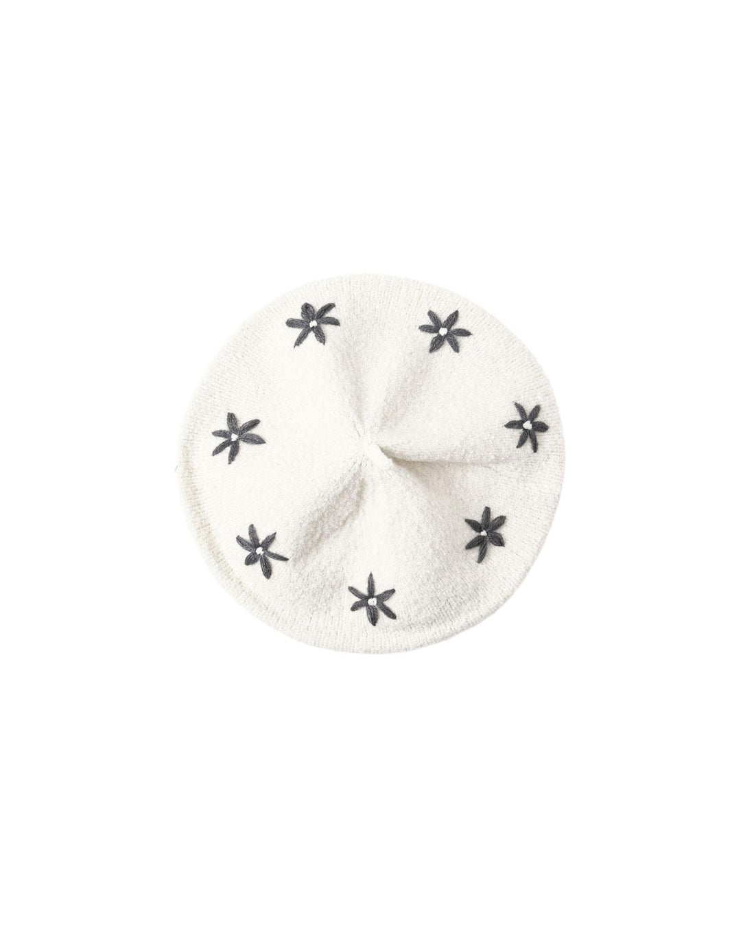 Tulip Beret - Midnight Daisies