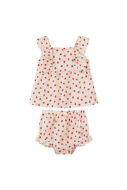 Ellie Set - Oatmeal Strawberry