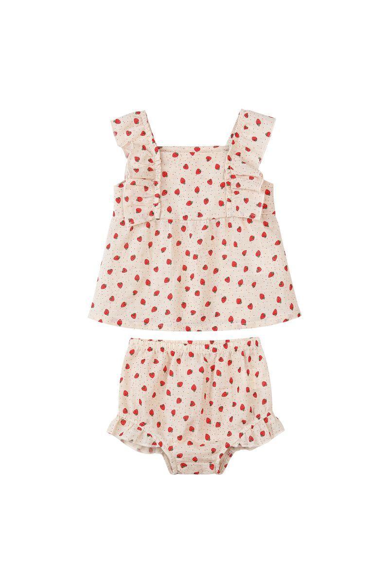 Ellie Set - Oatmeal Strawberry