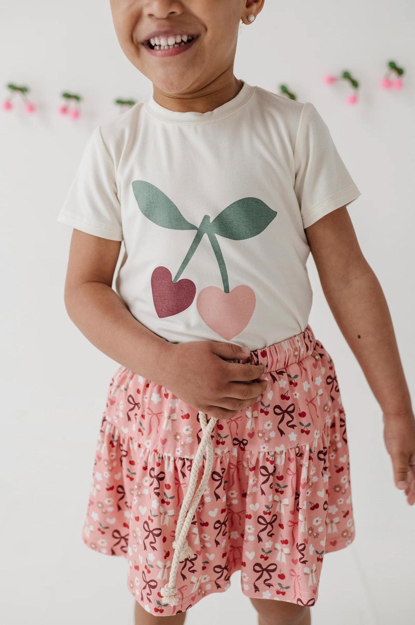 Short Sleeve Tee - Cherries