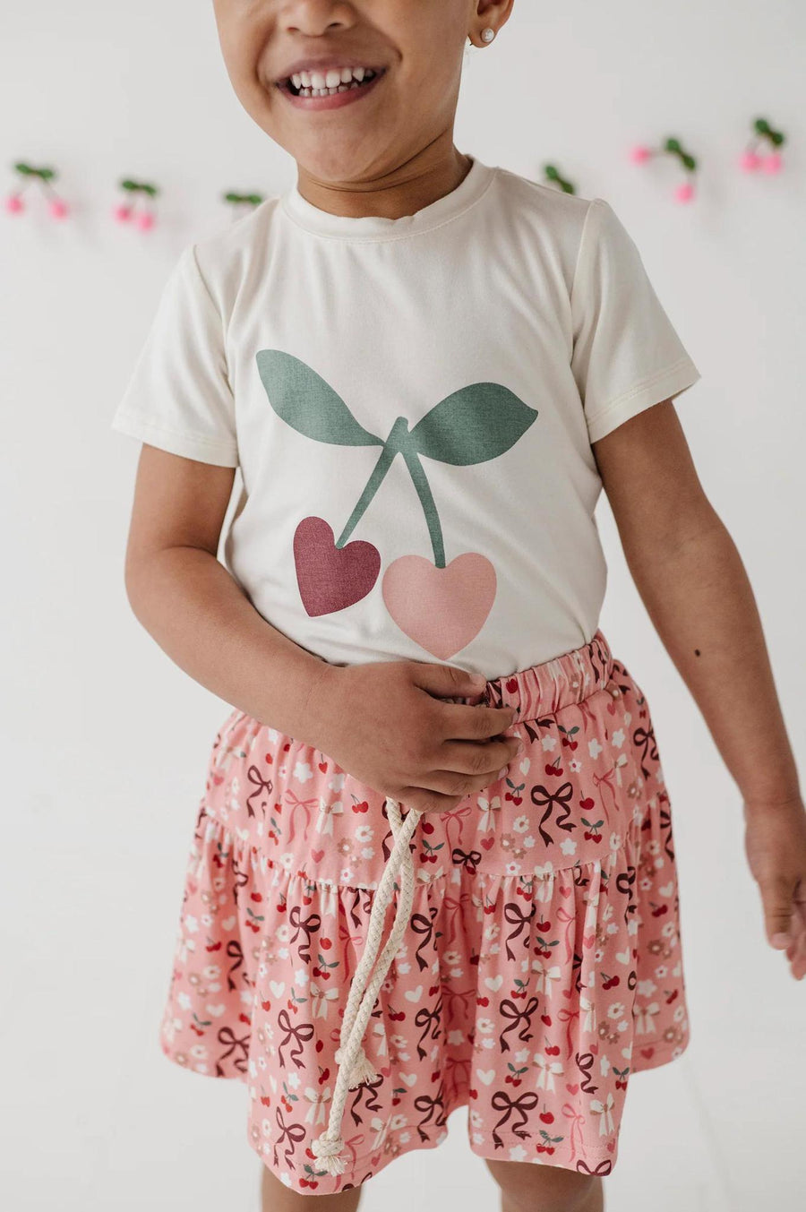 Short Sleeve Tee - Cherries