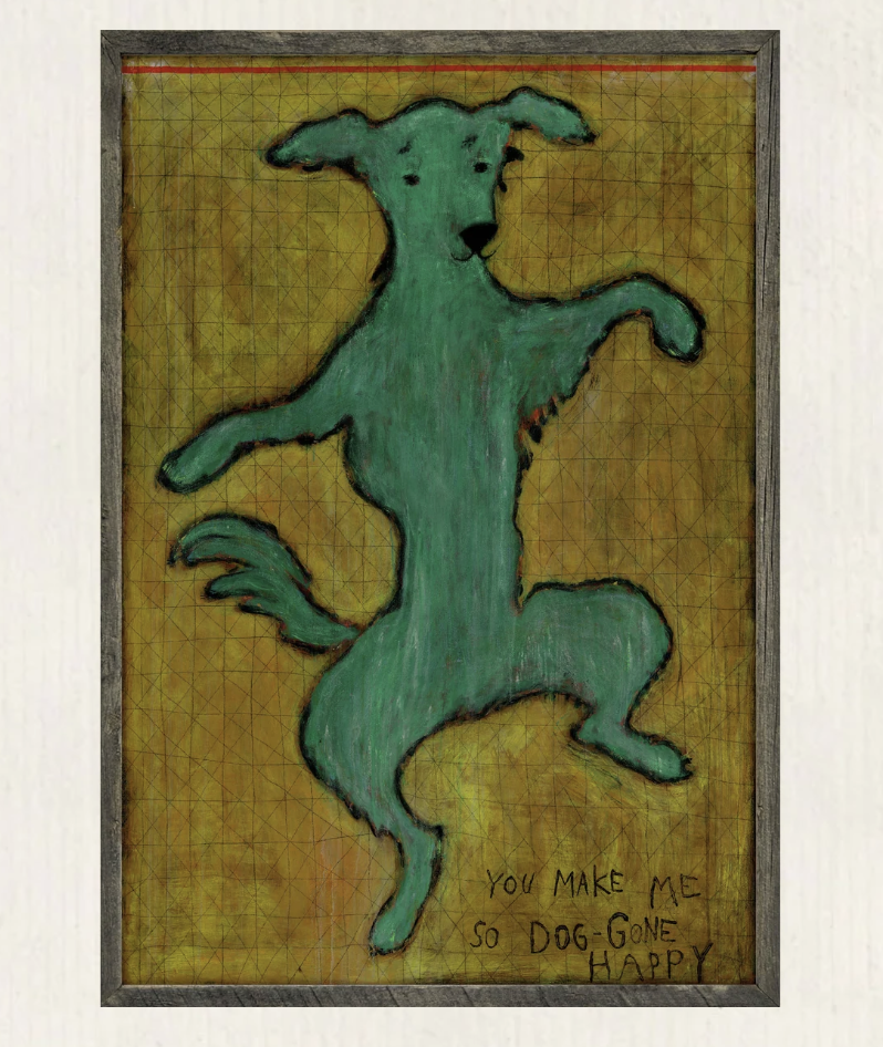 Dancing Dog - Art Print 2&