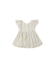 Lila Romper Blue Floral