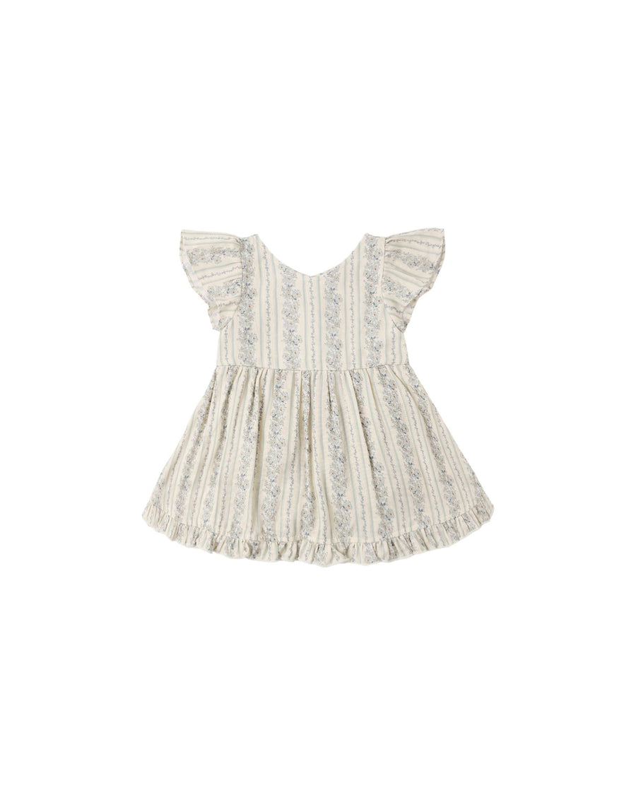 Lila Romper Blue Floral