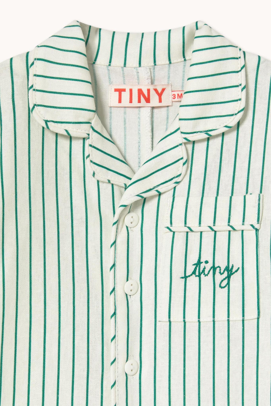 Emerald Stripes Baby One-Piece