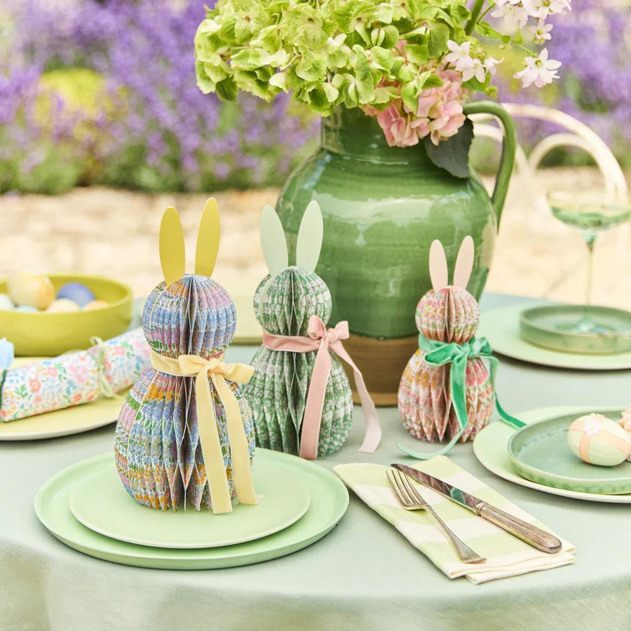 Meri Meri x Liberty Paper Honeycomb Bunnies